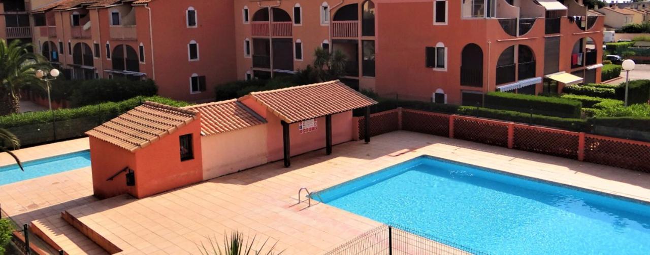 Appartement Charmant A Canet En Roussillon 36 M² Piscine Partagee ภายนอก รูปภาพ